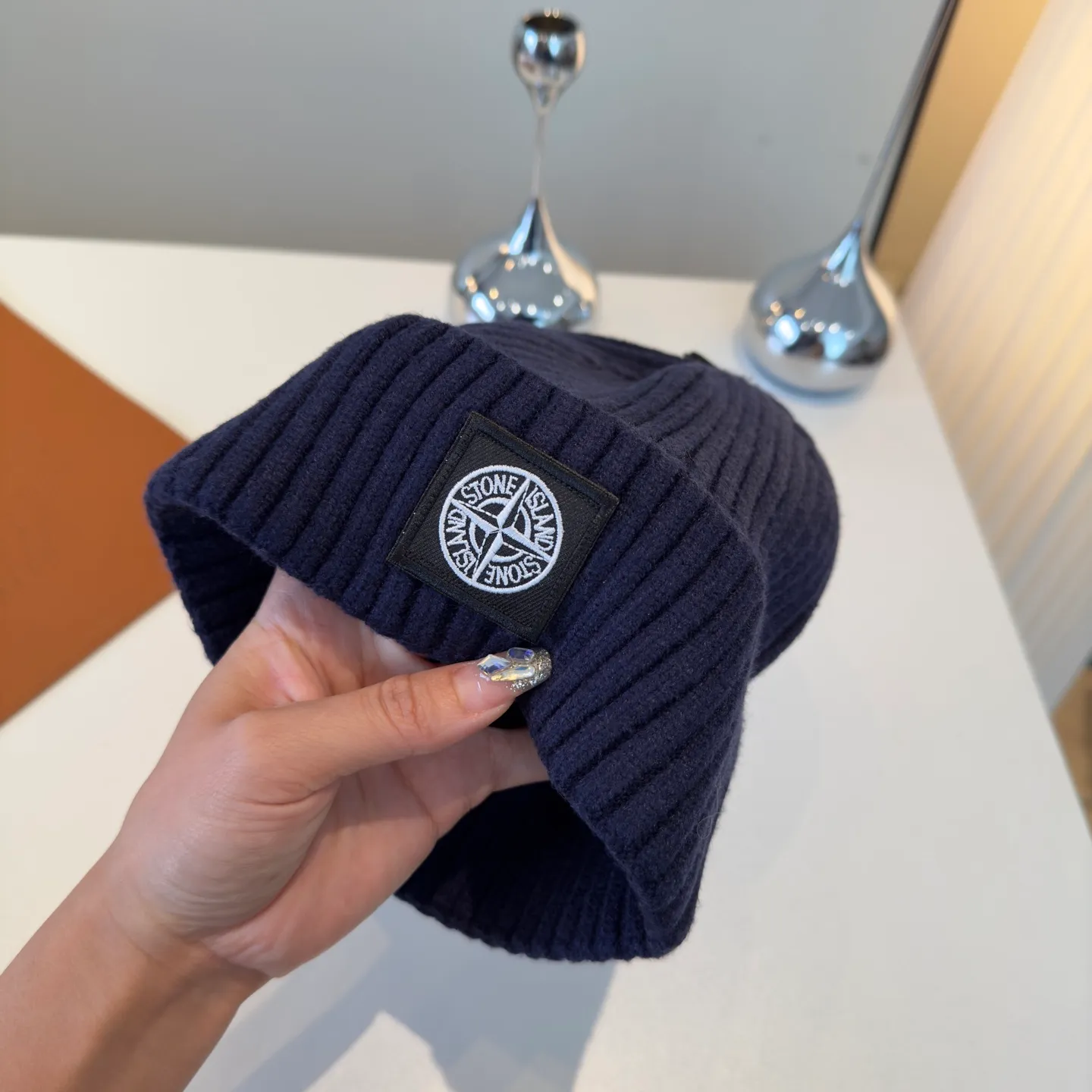 💰50¥ STONE ISLAND New wool hat, classic and versatile